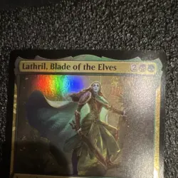 Lathril, Blade of the Elves Kaldheim Commander Rare Foil Card 001 2021 MTG - Image 2