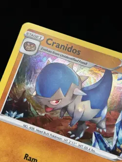 Cranidos SWSH274 - Pokemon Sword & Shield Black Star Promo Card - LP - Image 2