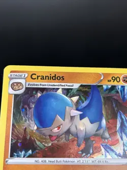Cranidos SWSH274 - Pokemon Sword & Shield Black Star Promo Card - LP - Image 3