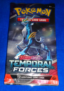 2024 Pokemon S/S Temporal Forces 10 card Booster Pack as pictured - Image 2