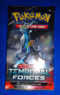 2024 Pokemon S/S Temporal Forces 10 card Booster Pack as pictured - Image 3