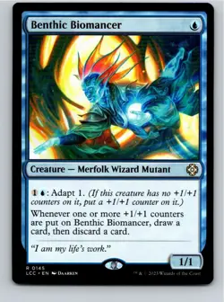 Magic the Gathering Benthic Biomancer Lost Caverns of Ixalan Commander MTG - Image 1
