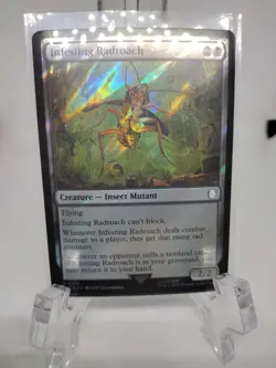 MTG Infesting Radroach (Surge Foil) [Fallout] Foil Near Mint Fast/Free Shipping - Image 1
