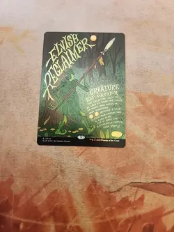 Elvish Reclaimer Rainbow Foil Secret Lair MTG NM - Image 1