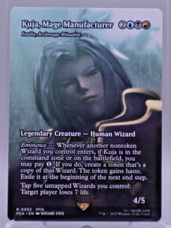Kuja, Mage Manufacturer MTG Final Fantasy Through The Ages K184 - Image 1