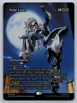 Nine Lives (Borderless) Marvel Universe Eternal-Legal Foil - Image 1