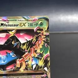 Pokemon M Mega Venusaur EX XY Base Set 2/146 Ultra Rare Holo English TCG 2014 - Image 2