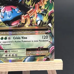 Pokemon M Mega Venusaur EX XY Base Set 2/146 Ultra Rare Holo English TCG 2014 - Image 5
