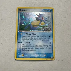 Pokemon TCG 2004 EX Team Rocket Returns Card -- Horsea 58/109 Holo Foil - Image 2