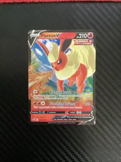 Flareon V SWSH149 SWSH: Sword & Shield Promo Cards NM Pokemon Card TCG - Image 1