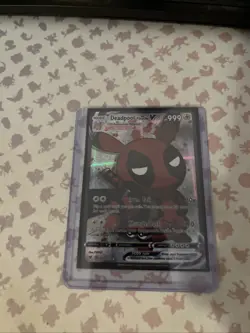 Pikachu X Deadpool Marvel Crossover Pokemon Fan Art Card! - Image 1