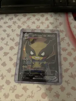 Pikachu X Wolverine Marvel Pokemon Crossover Fan Art Card! - Image 1
