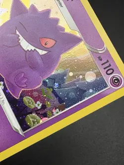 Pokemon Gengar Promo SWSH052 S&S Black Star Holo Rare - Image 2