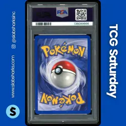 2000 POKEMON GYM HEROES #10/132 MISTY'S TENTACRUEL HOLO RARE PSA 8 - Image 2
