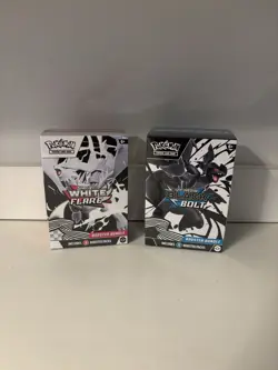 Pokemon TCG Black Bolt and White Flare Booster Bundle Set of 2 New/Sealed - Image 1