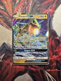 Rayquaza GX 109/168 - Celestial Storm Ultra Rare Holo Pokemon TCG - LP - Image 1