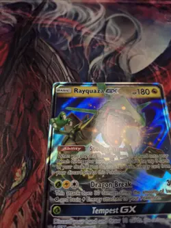 Rayquaza GX 109/168 - Celestial Storm Ultra Rare Holo Pokemon TCG - LP - Image 2