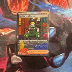 Pokemon Lt. Surge's Bargain Holo Sir 185/132 Me01: Mega Evolution - Image 1
