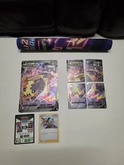 Pokemon TCG Morpeko V-Union SWSH287 / 288 / 289 / 290 Black Star Promo SET - Image 1