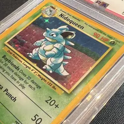 Nidoqueen Holo # 7 No Symbol Error Jungle 1999 Pokemon PSA 6 🍃 - Image 4