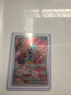 Pokemon TCG Sigilyph 121/086 Illustration Rare SV10.5 White Flare Near Mint - Image 1