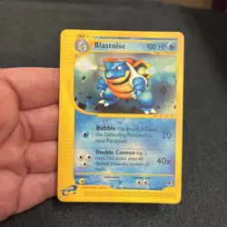 2002 Pokemon TCG - Blastoise 36/165 Expedition Base Set Non-Holo LP - Image 3