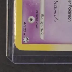 2007 POKEMON DIAMOND & PEARL MYSTERIOUS TREASURES #4/123 AZELF HOLO - Image 4