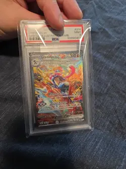 Greninja ex 214/167 Pokemon TWM Twilight Masquerade SIR #214 MINT PSA 9 - Image 5
