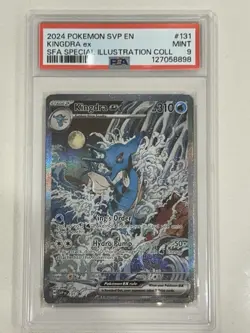 Pokemon Kingdra ex #131 PSA 9 Holo SVP Special Illustration Promo 2024 English - Image 1