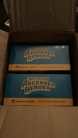 Ascended Heroes Pokemon Center ETB (LOT OF 2) - Image 1