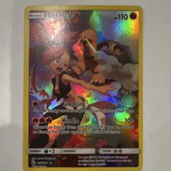 Pokemon TCG Torkoal 237/236 Secret Rare Full Art Holo Sm-Cosmic Eclipse 2019 - Image 1