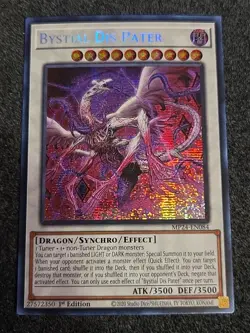 Yugioh Bystial Dis Pater 1st Edition Prismatic Secret Rare MP24-EN084 VLP - Image 1