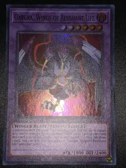 Garura, Wings Of Resonant Life 1st Edition - Yu-Gi-Oh! RA02 [Super Rare] - Image 1