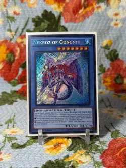 Yu-Gi-Oh! Nekroz of Gungnir SECE-EN044 1st Edition Secret - Image 1