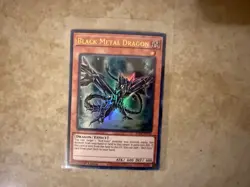Yugioh Black Metal Dragon RA04-EN016 Ultra Rare 1st Ed Near Mint - Image 1