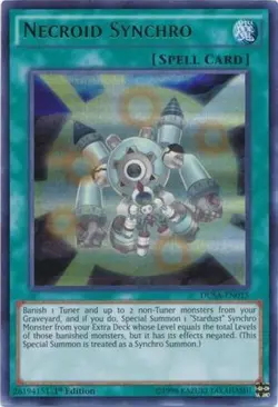 Necroid Synchro - DUSA-EN015 - Ultra Rare - 1st Edition - Lightly Played - Image 1
