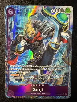 Sanji OP07-064 Parallel Alt Art SR 500 Years In The Future MINT - Image 2