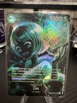 One Piece Legacy of the Master Lim OP09-037 SP Alternate Alt Art NM - Image 1