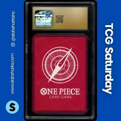 2024 ONE PIECE EMPERORS IN THE NEW WORLD #OP09-001B SHANKS LEADER ALT ART CGC 10 - Image 2