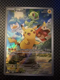 Pikachu 027 Sv: Scarlet & Violet Promo Cards Holo - Image 1