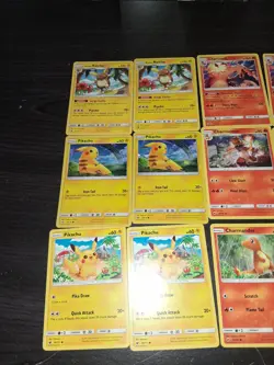 Pokemon Card Lot Charizard Pikachu Raichu Charmander Flareon 14x Cards Bundle - Image 2