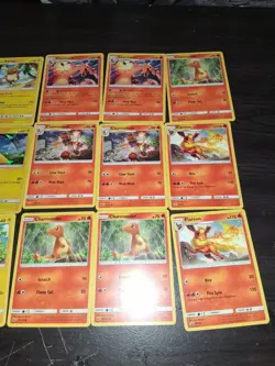 Pokemon Card Lot Charizard Pikachu Raichu Charmander Flareon 14x Cards Bundle - Image 3