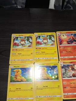Pokemon Card Lot Charizard Pikachu Raichu Charmander Flareon 14x Cards Bundle - Image 4