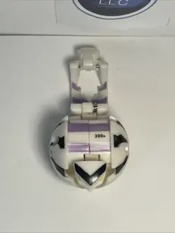 Bakugan Pearl Darkus Rattleoid VHTF New Vestroia 390G W/Card Read RARE - Image 3