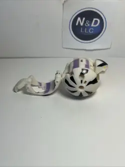 Bakugan Pearl Darkus Rattleoid VHTF New Vestroia 390G W/Card Read RARE - Image 4