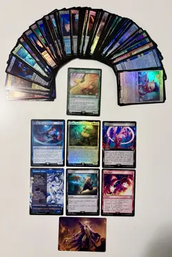 MTG Final Fantasy Card Lot. Traveling Chocobo. Choco, Seeker Of Paradise. NM - Image 1