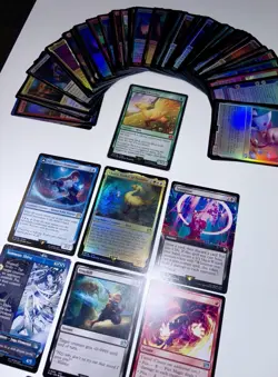 MTG Final Fantasy Card Lot. Traveling Chocobo. Choco, Seeker Of Paradise. NM - Image 4