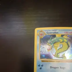 Pokemon Gyarados 100 HP Holo Base Set Rare 6/102 1999 TCG Card - Image 2