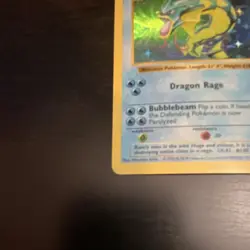 Pokemon Gyarados 100 HP Holo Base Set Rare 6/102 1999 TCG Card - Image 5
