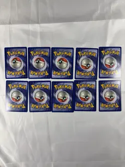 Pokemon Cards 1st Edition Lot Of 10 Cards Vintage Jungle Edition No Reserve - Image 5